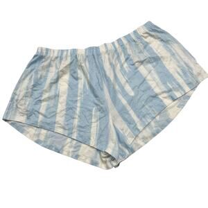 Athleta | Wind Down Blue Tie Dye Pajama Shorts NWOT Womens Medium